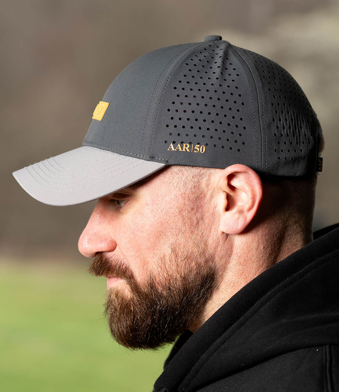 HWMF Rubber Patch Performance 6-Panel Hat