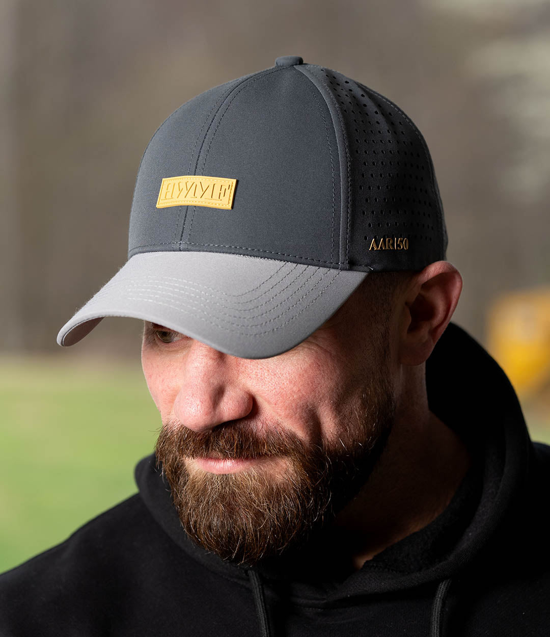 HWMF Rubber Patch Performance 6-Panel Hat