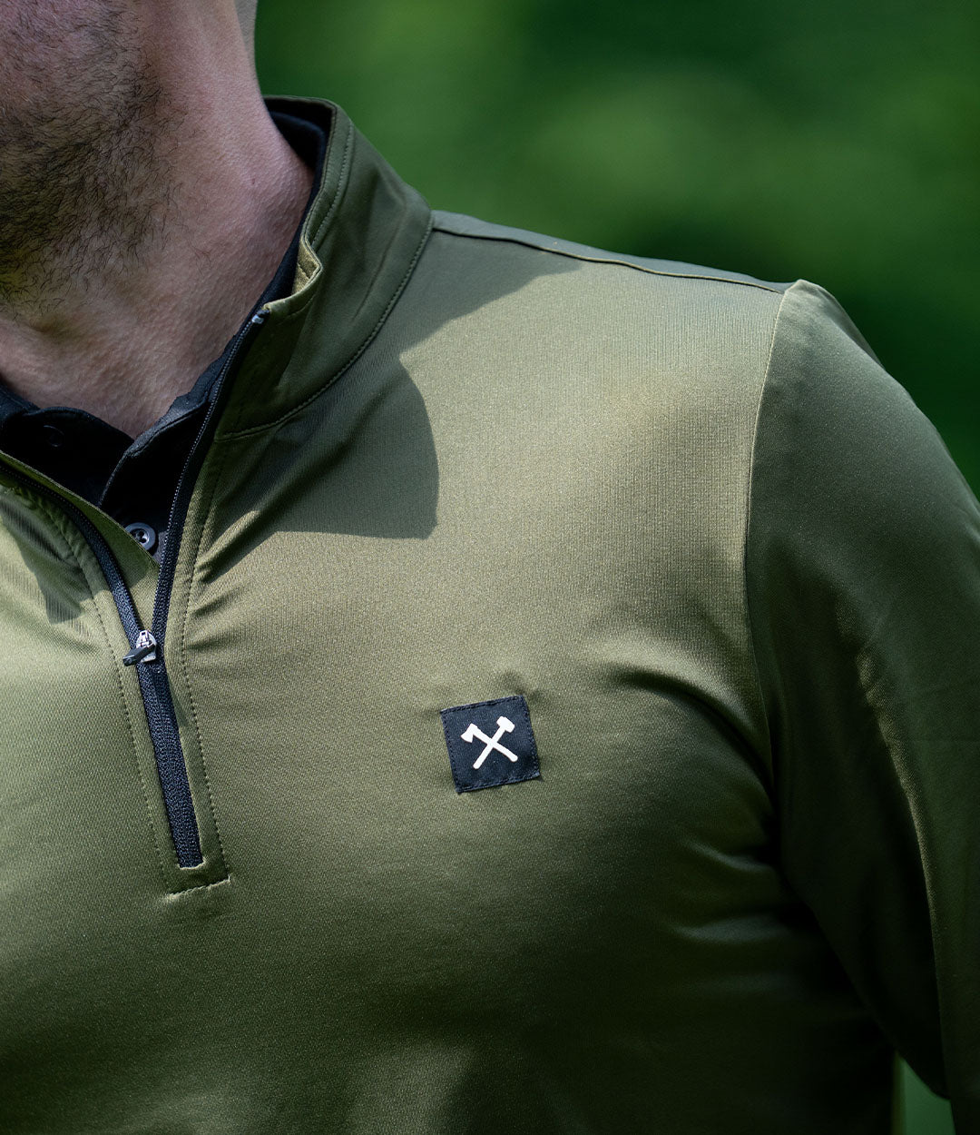 AAR Sage Performance Quarter Zip