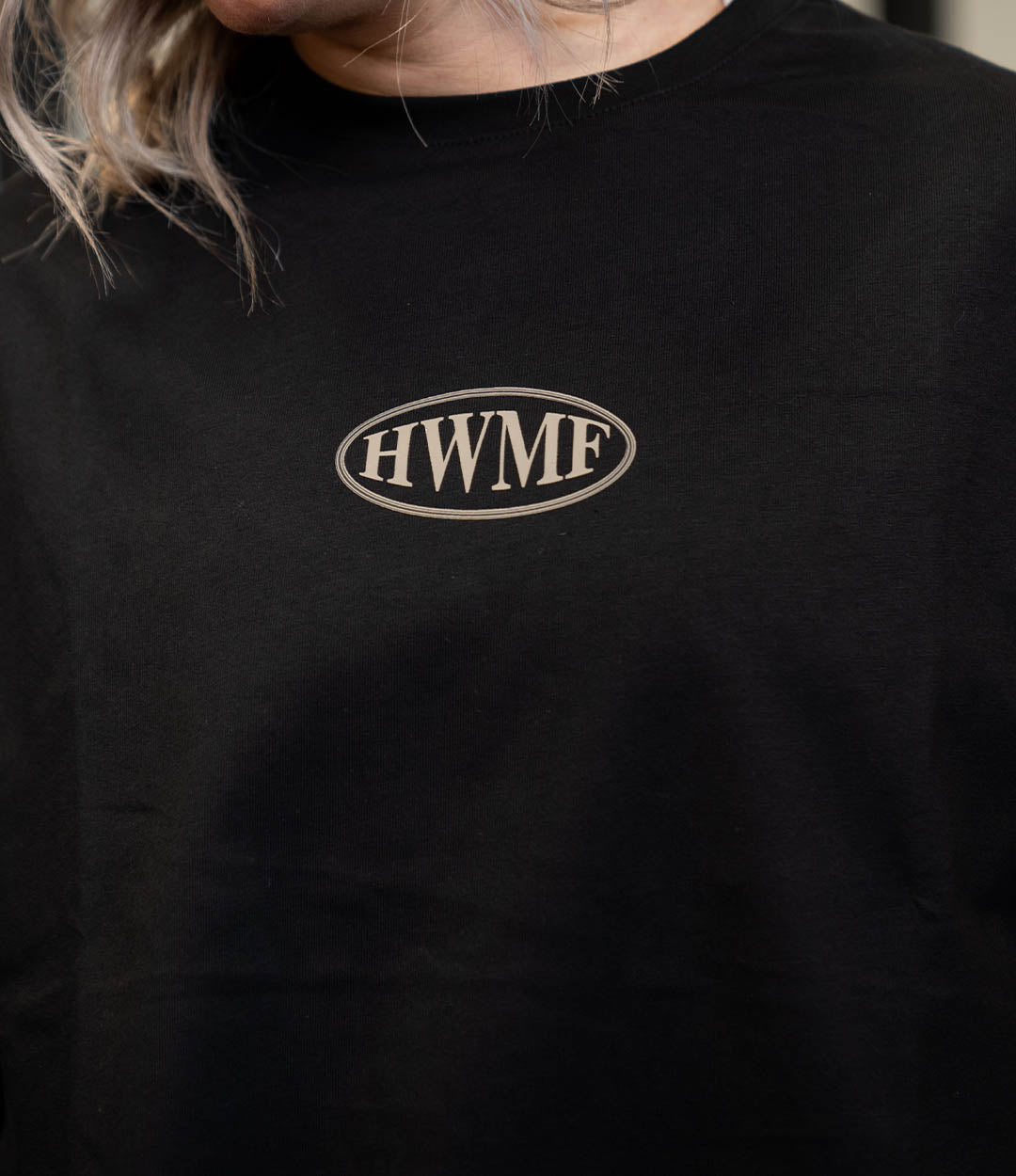 Women's Vintage HWMF Crop Drop Shoulder Tee