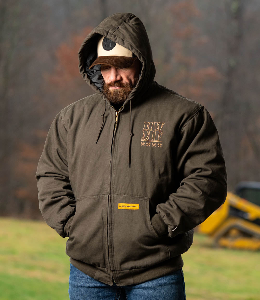 HWMF Insulated Work Jacket - Moss