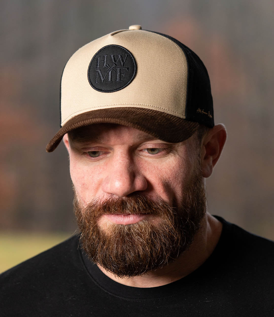 Shall Not Eat Brown Corduroy Bill Cotton 5-Panel Hat