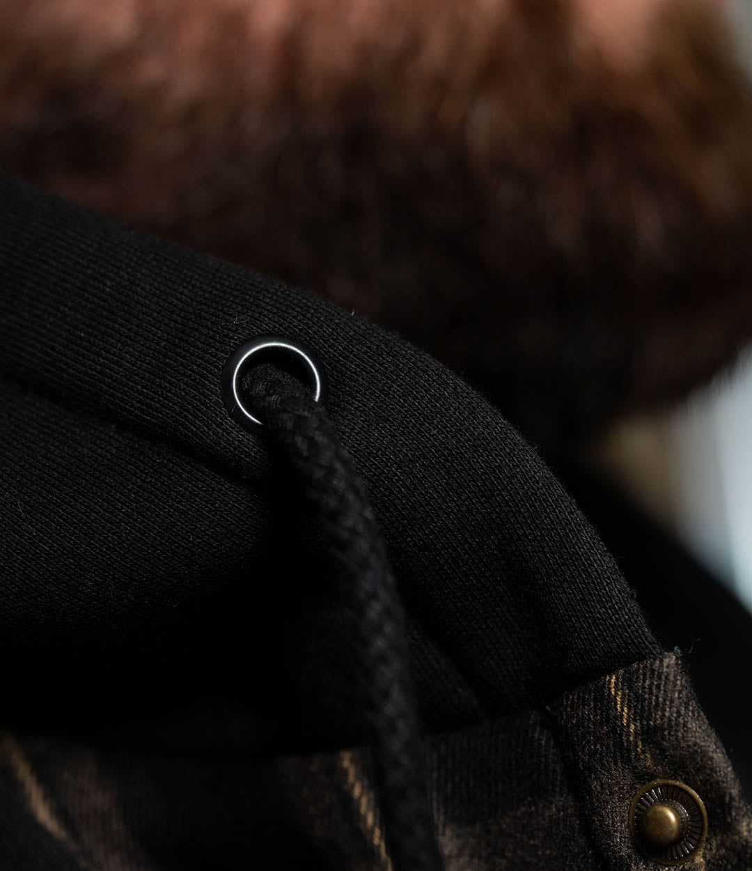 Backwoods Flannel Hooded Insulated Jacket - Oakmoss