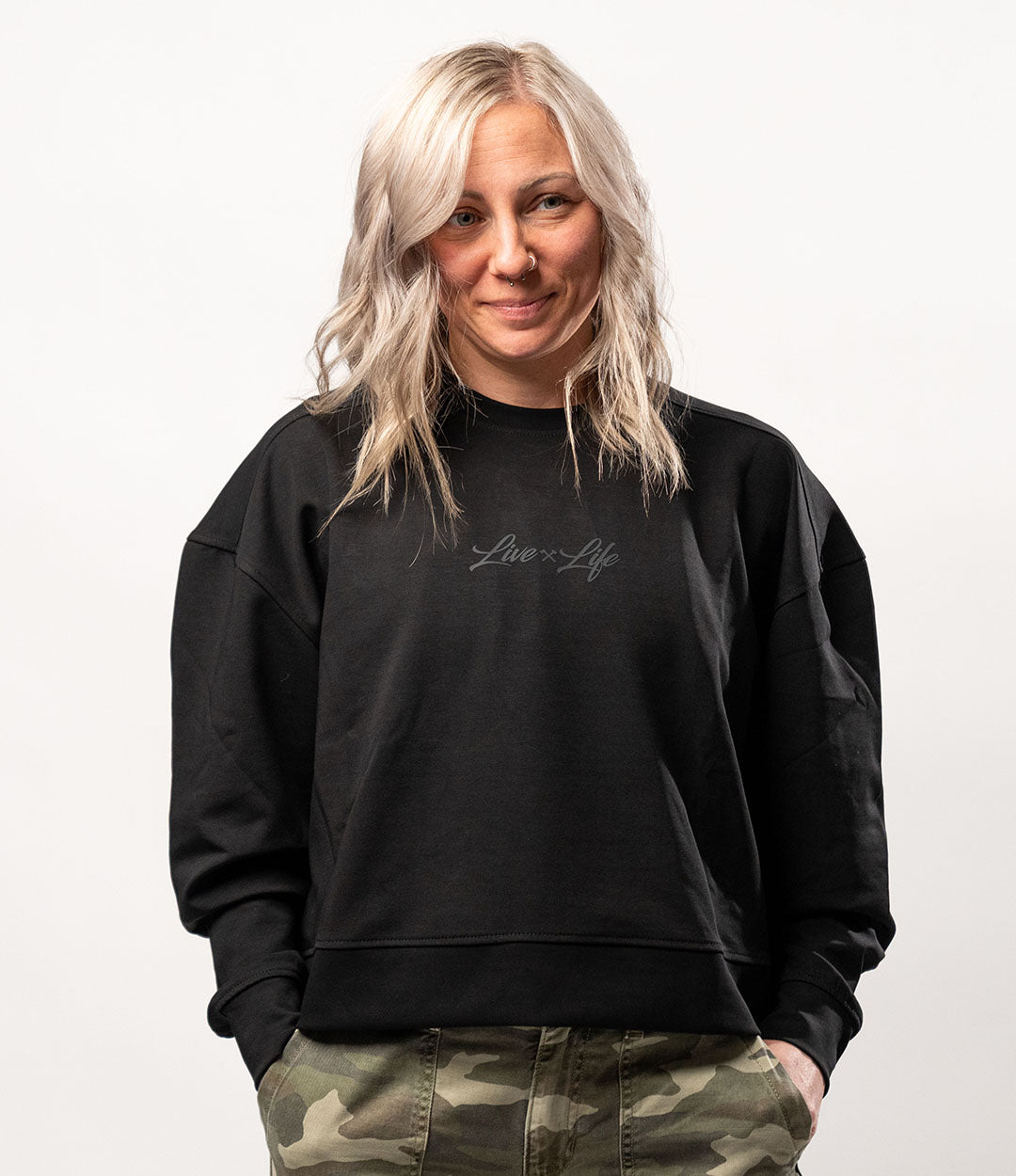 Women's Everyday Crew // Black