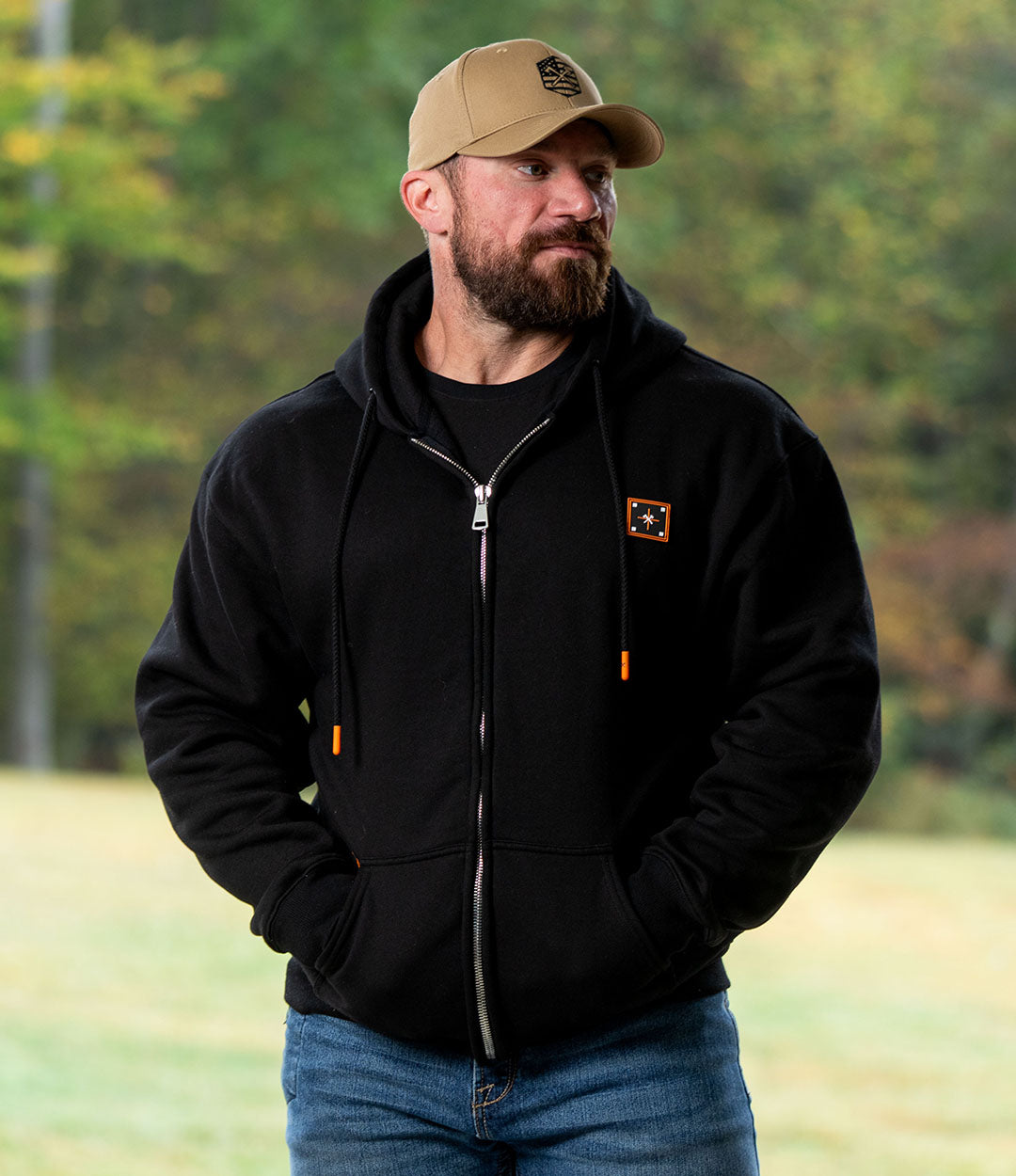 Full Zip Work Hoodie // HTW