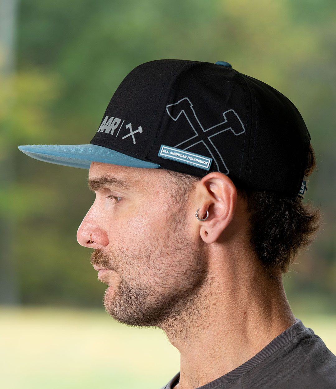 Performance Flat Brim // Glacier Blue