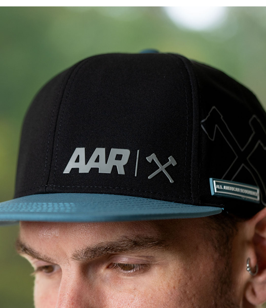 Performance Flat Brim // Glacier Blue