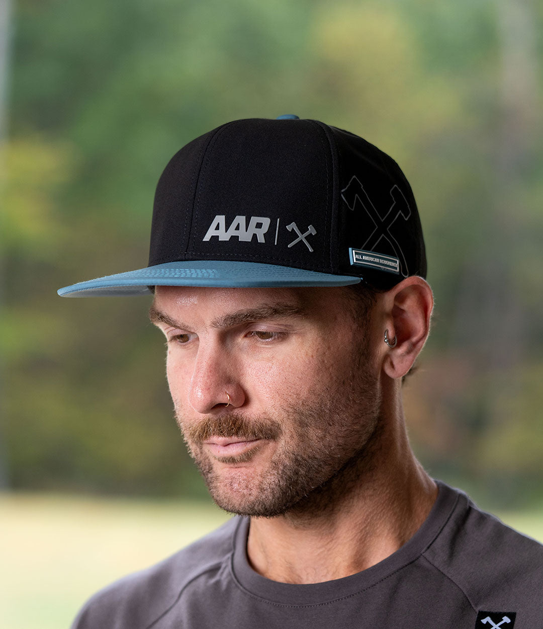 Performance Flat Brim // Glacier Blue