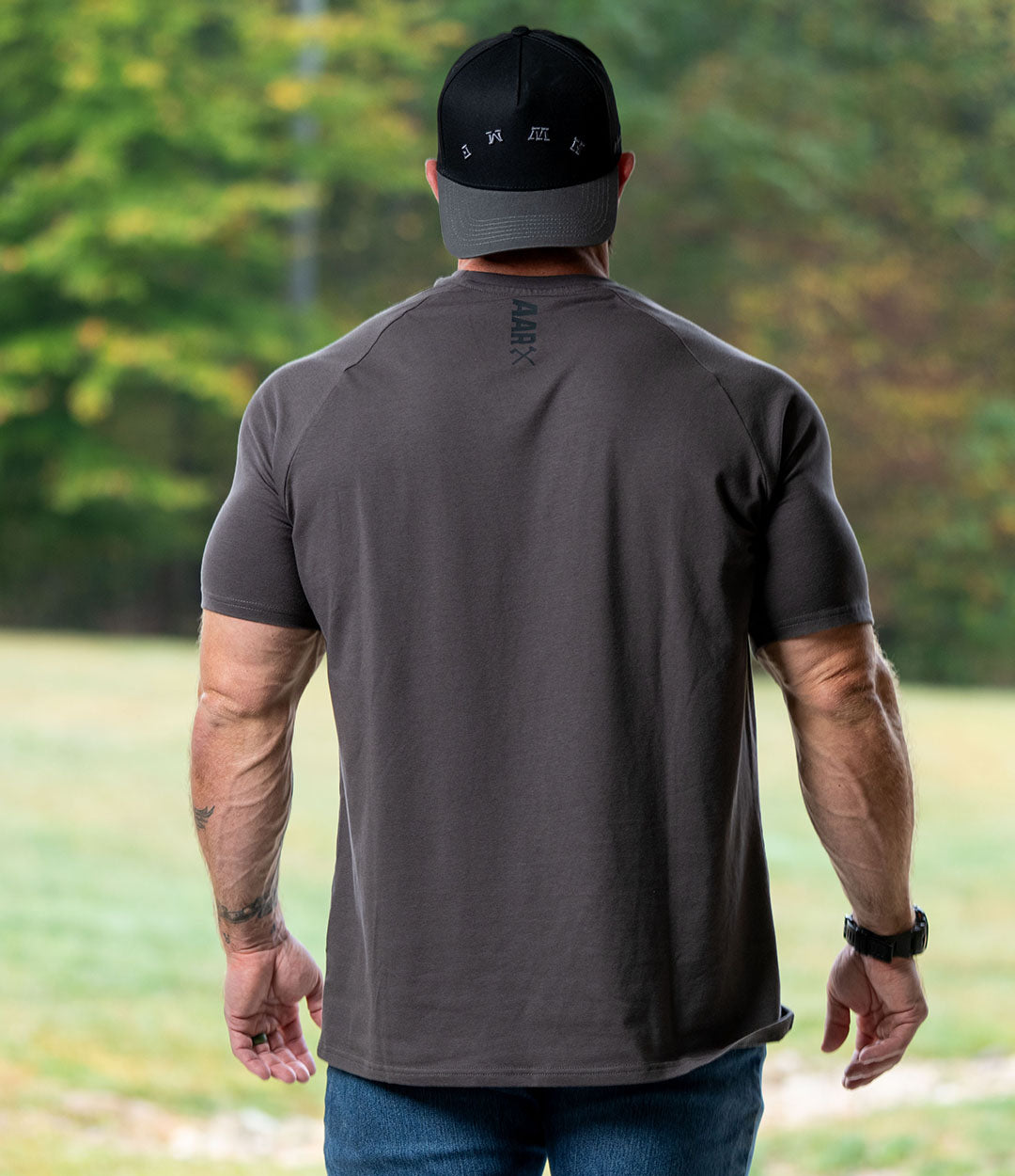 Raglan Cut Tee // Gray Earth