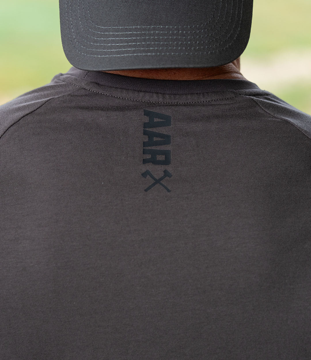 Raglan Cut Tee // Gray Earth