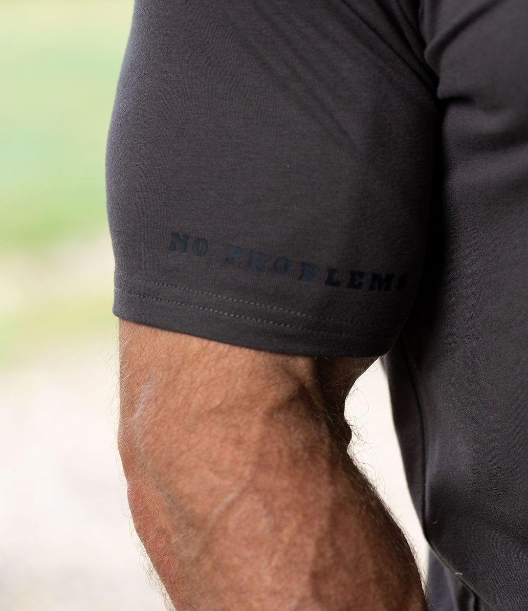 Raglan Cut Tee // Gray Earth