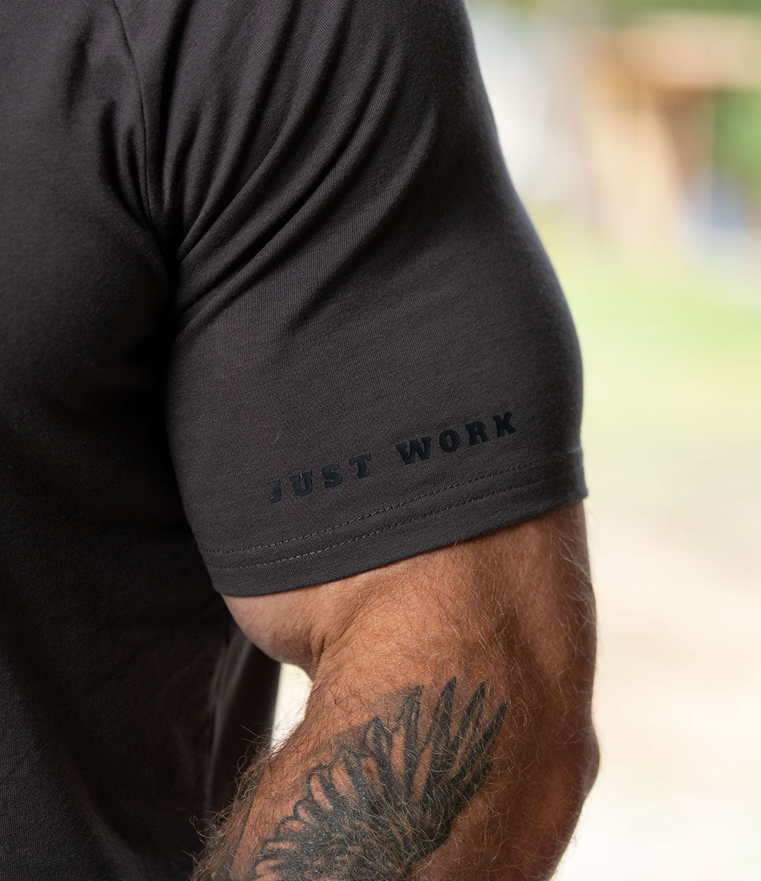 Raglan Cut Tee // Gray Earth