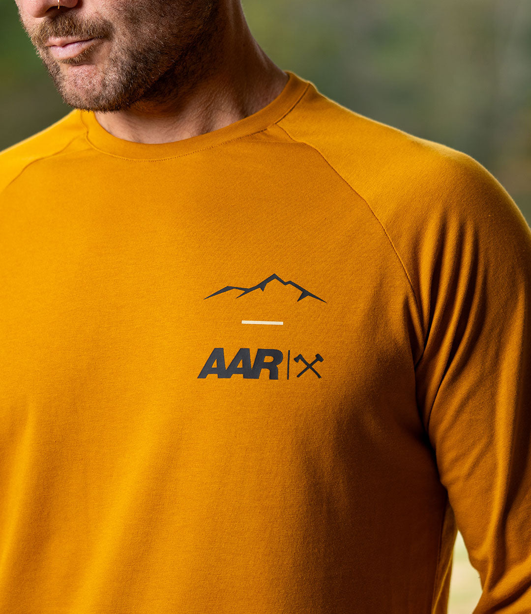 Raglan Long Sleeve // Mountain Rust