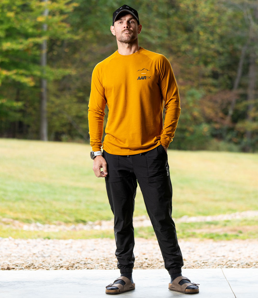 Raglan Long Sleeve // Mountain Rust