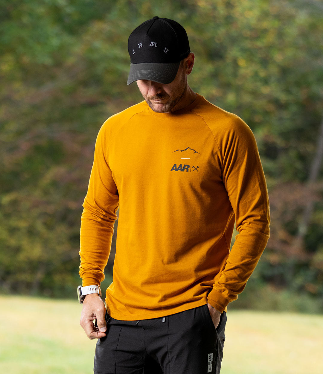 Raglan Long Sleeve // Mountain Rust