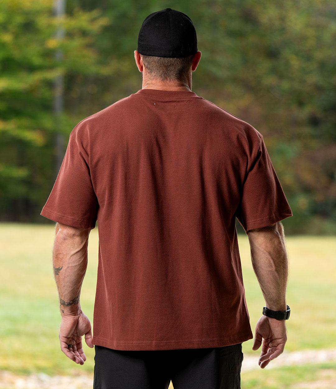 Drop Shoulder // Pump Cover Blood Rust