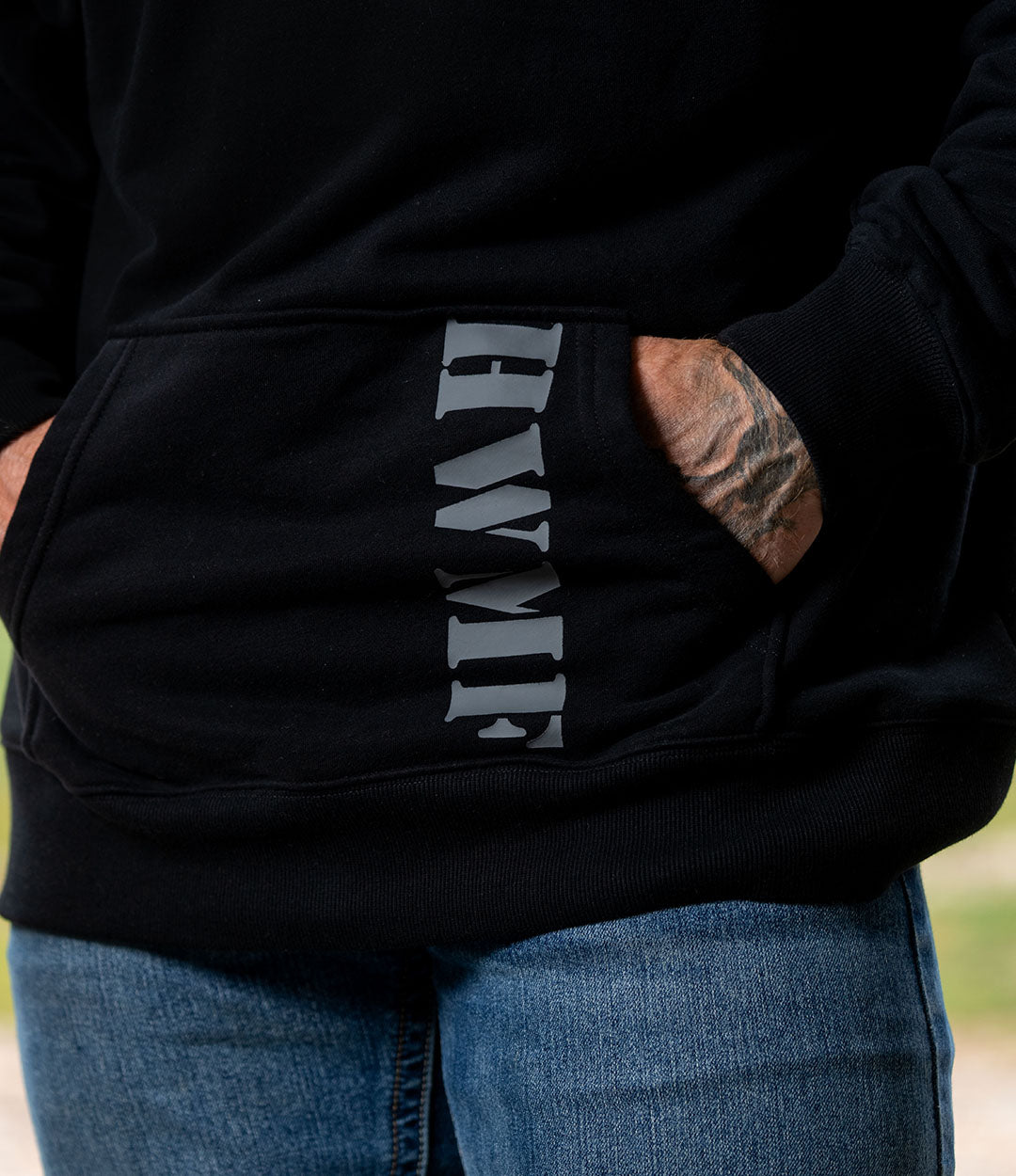 Relaxed Hoodie // Stencil HWMF