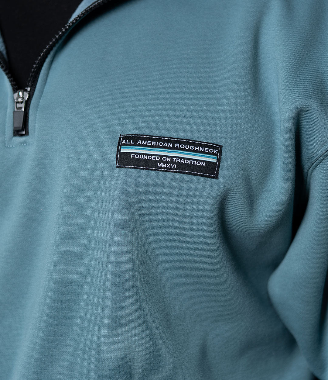 Light Plush Quarter Zip // Seasmoke