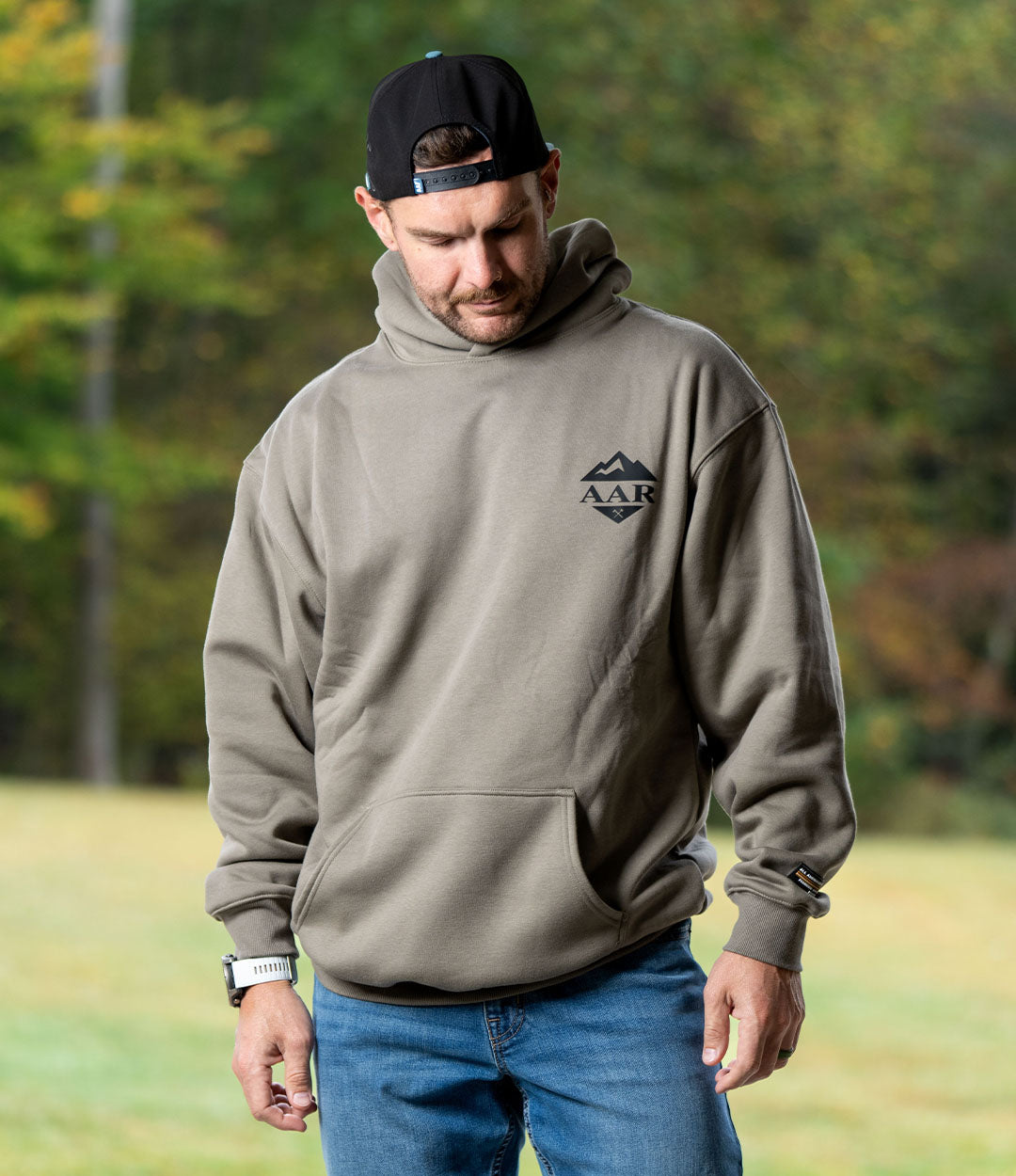 Light Plush Hoodie // Mountain Top