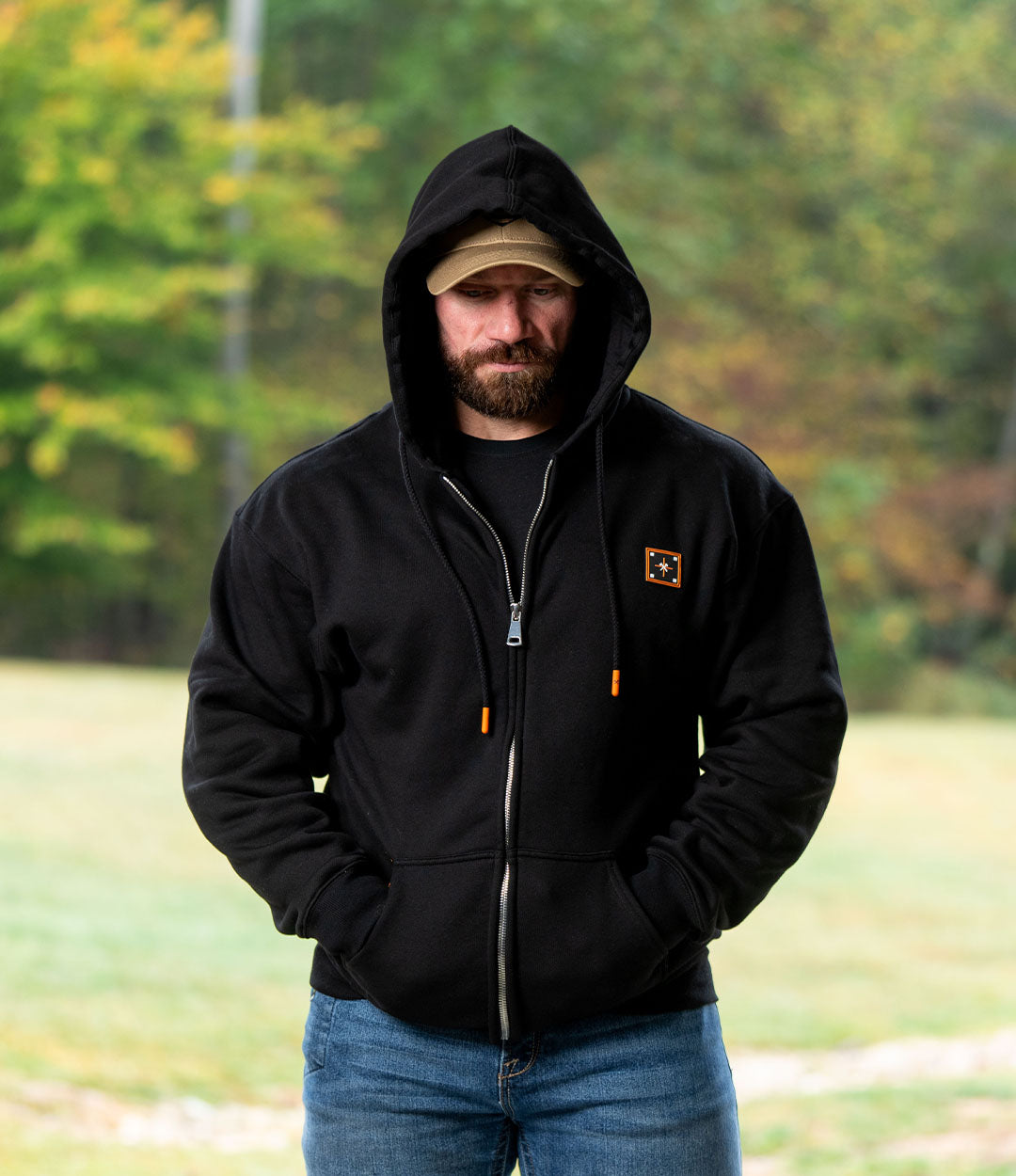Full Zip Work Hoodie // HTW