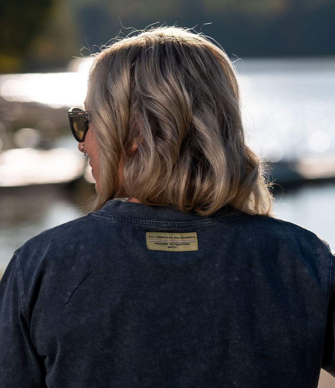 Women's Relaxed Tee // Denim