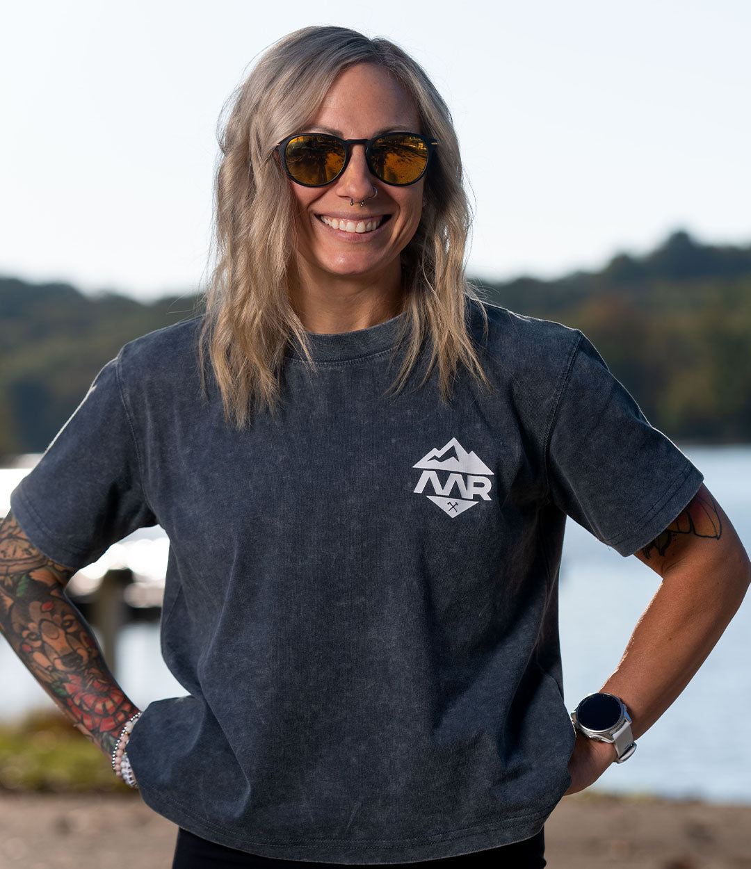 Women's Relaxed Tee // Denim