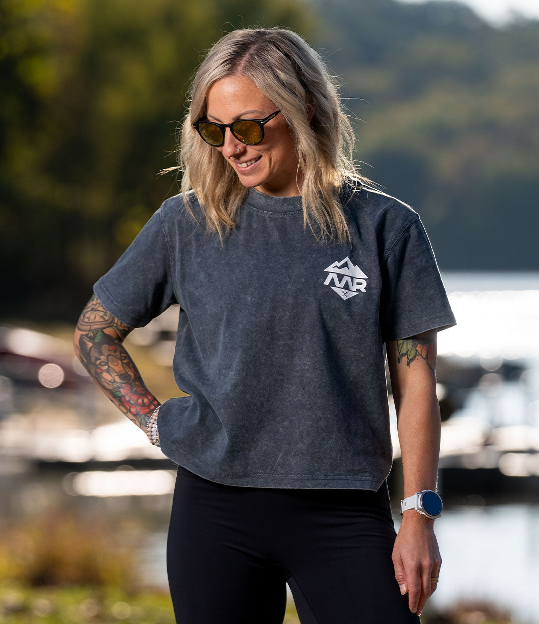 Women's Relaxed Tee // Denim
