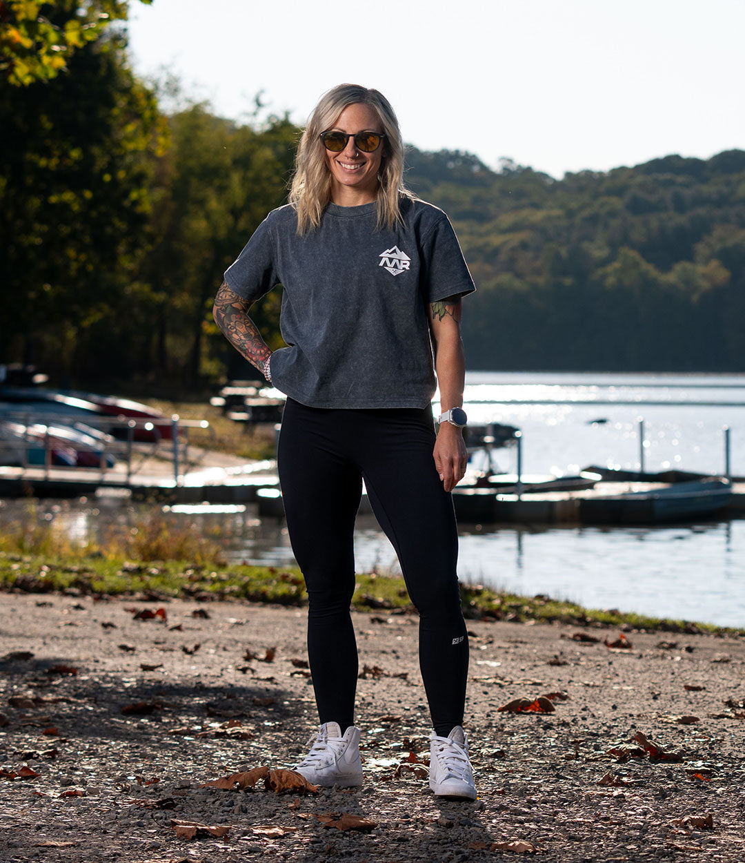 Women's Relaxed Tee // Denim