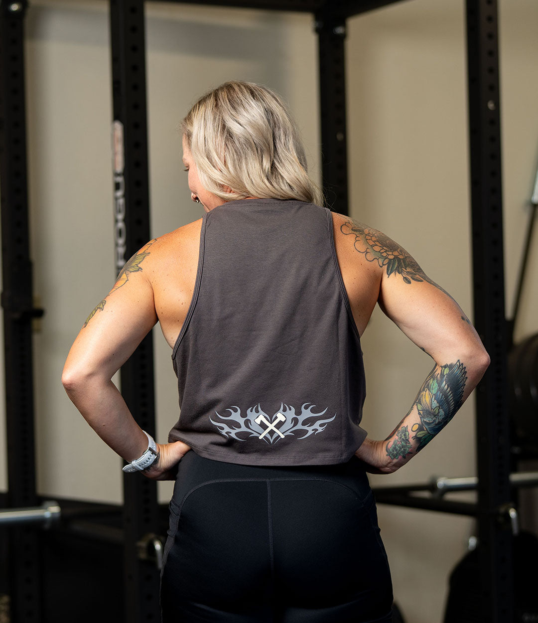 Women's Seth Cut Tee // Intensity Stamp