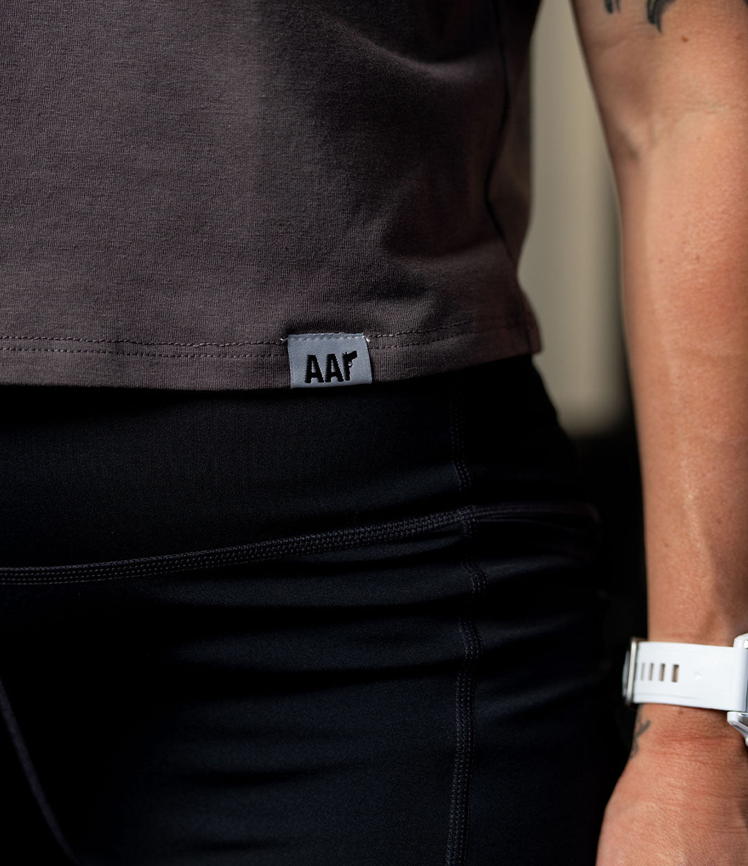 Women's Seth Cut Tee // Intensity Stamp