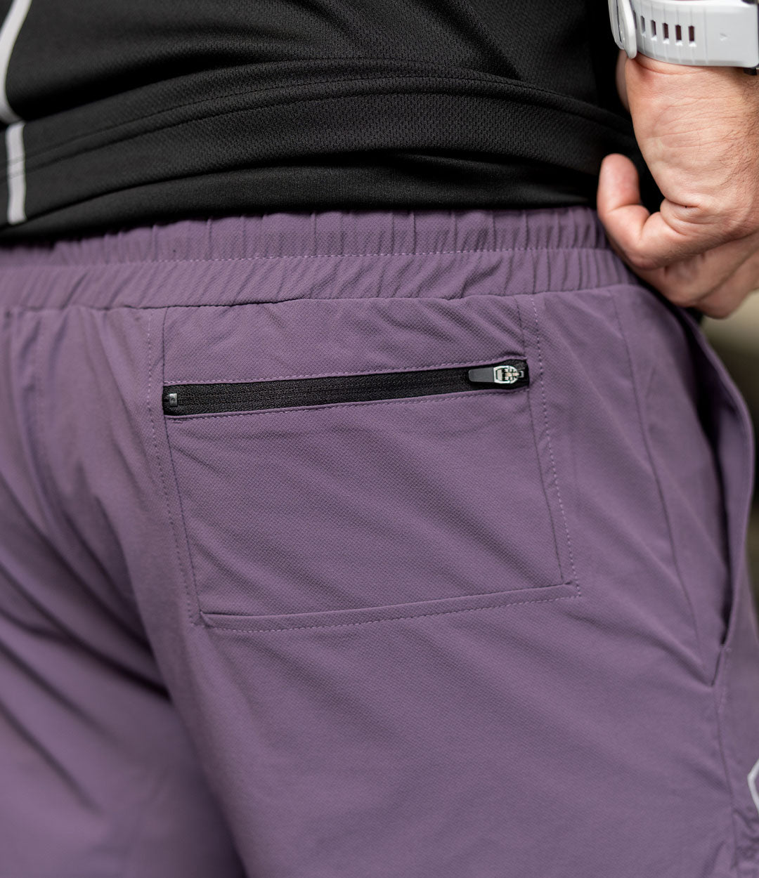 Sport Performance Short // Eggplant
