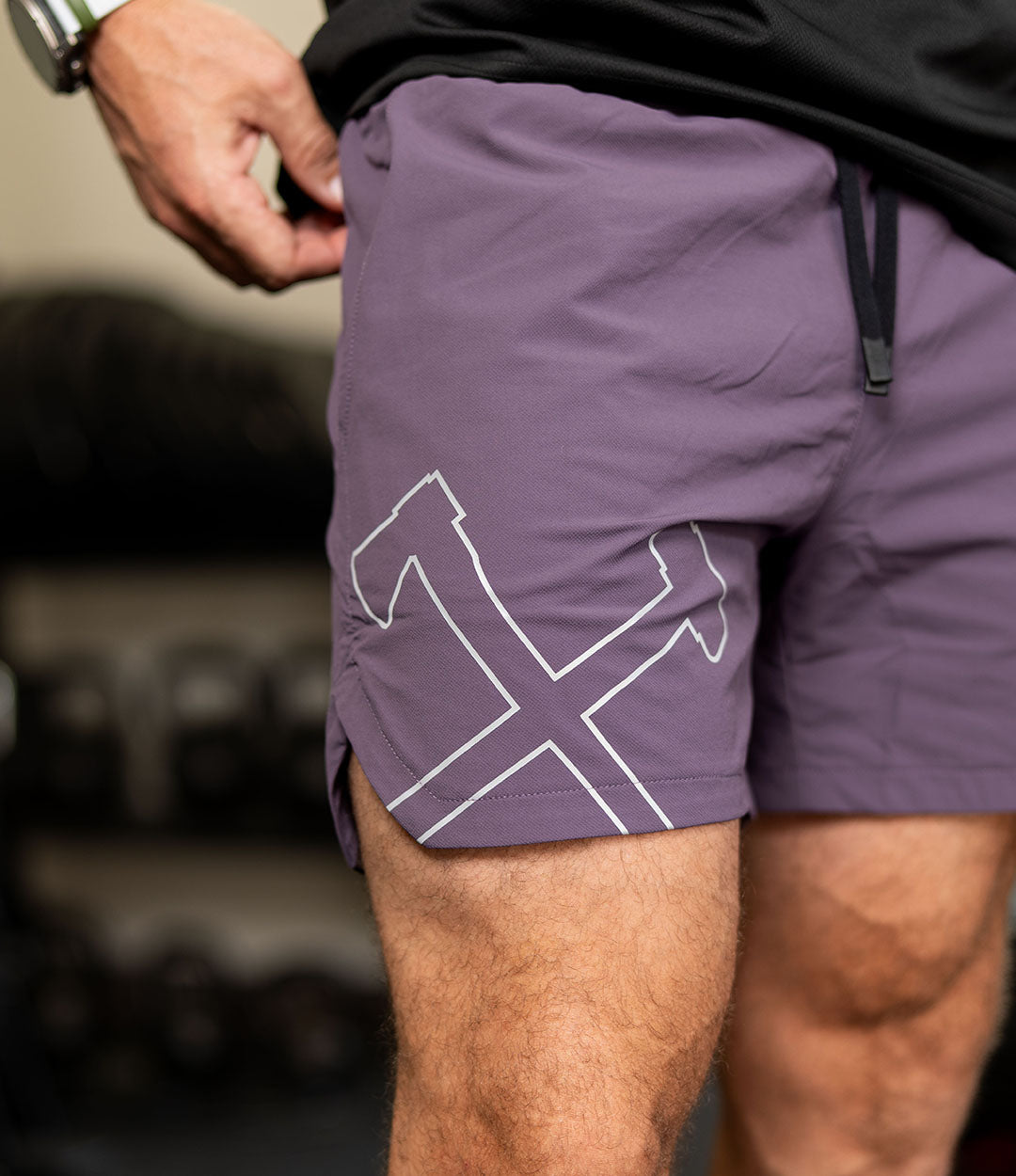 Sport Performance Short // Eggplant