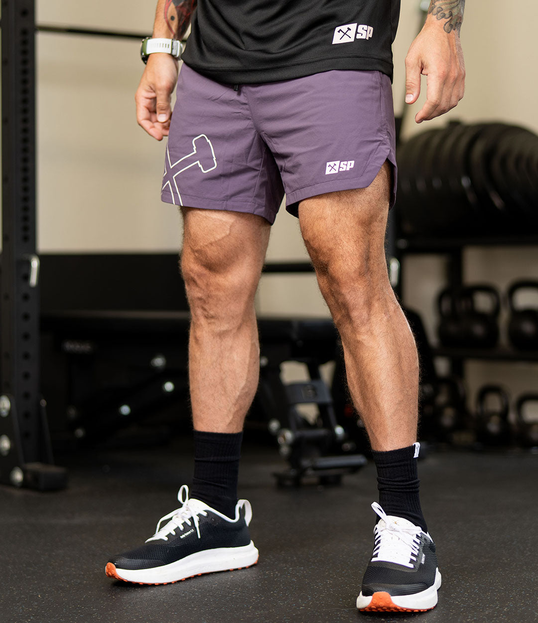 Sport Performance Short // Eggplant