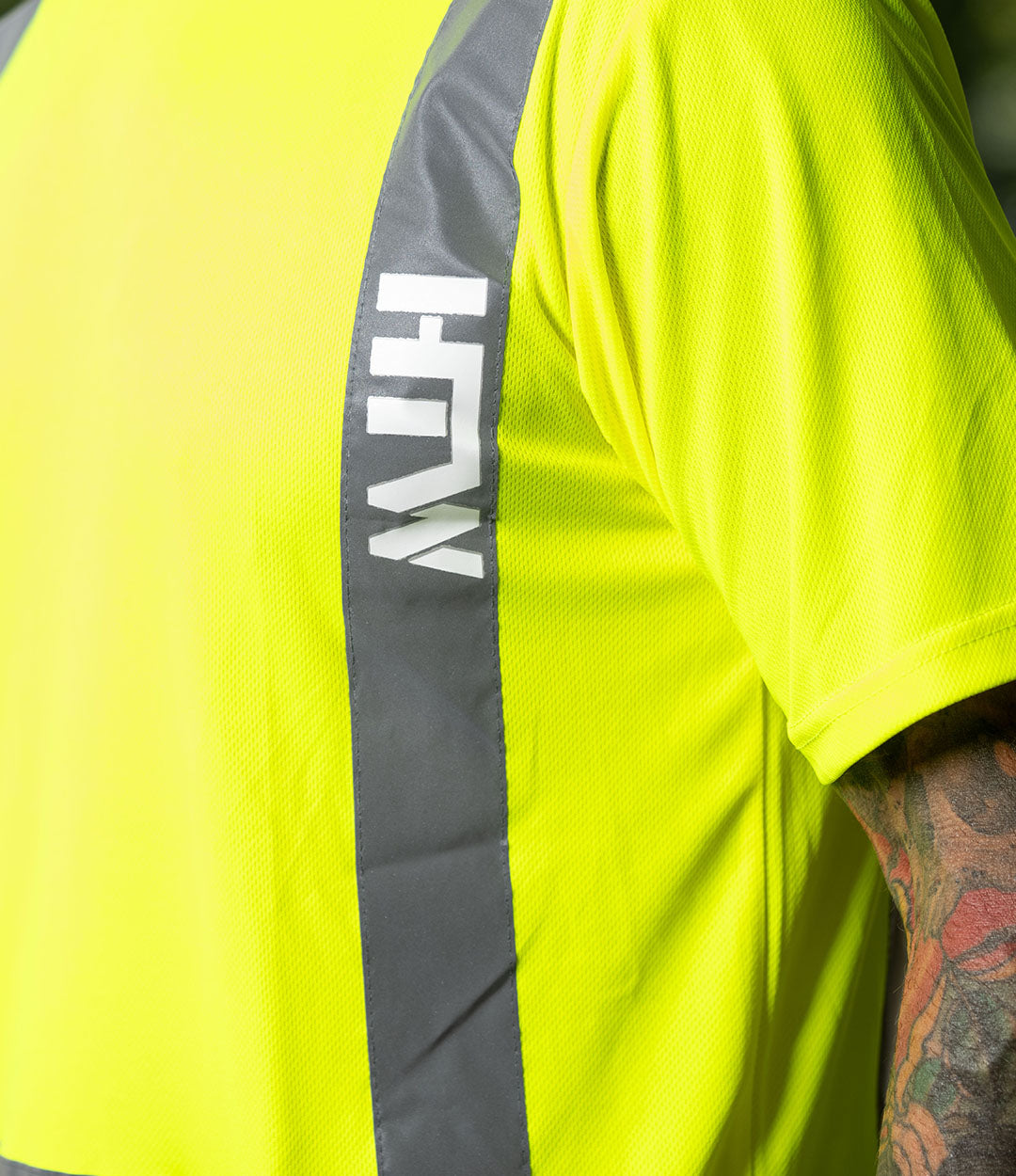 Reflective Hi-Vis Tee // HTW Yellow