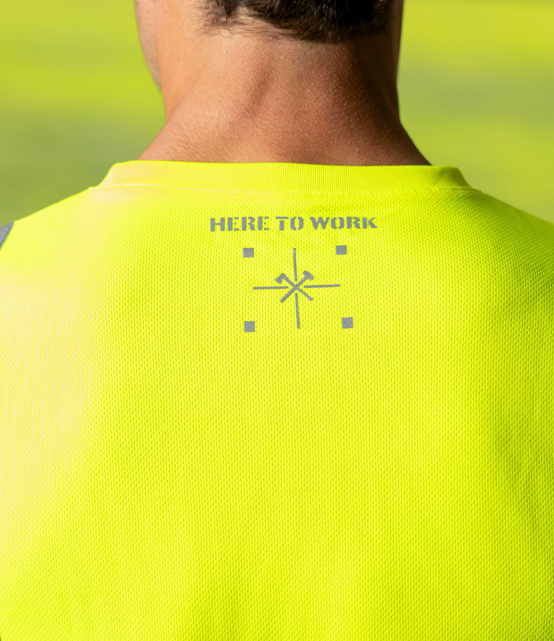 Reflective Hi-Vis Tee // HTW Yellow