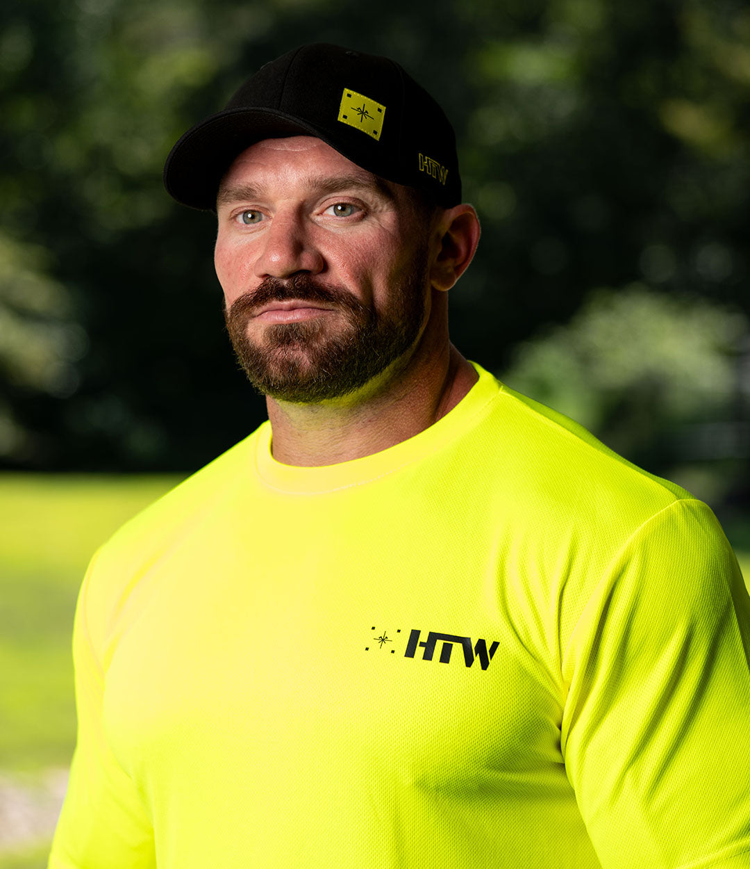 Neon Grit Hi-Vis Tee // HTW Yellow