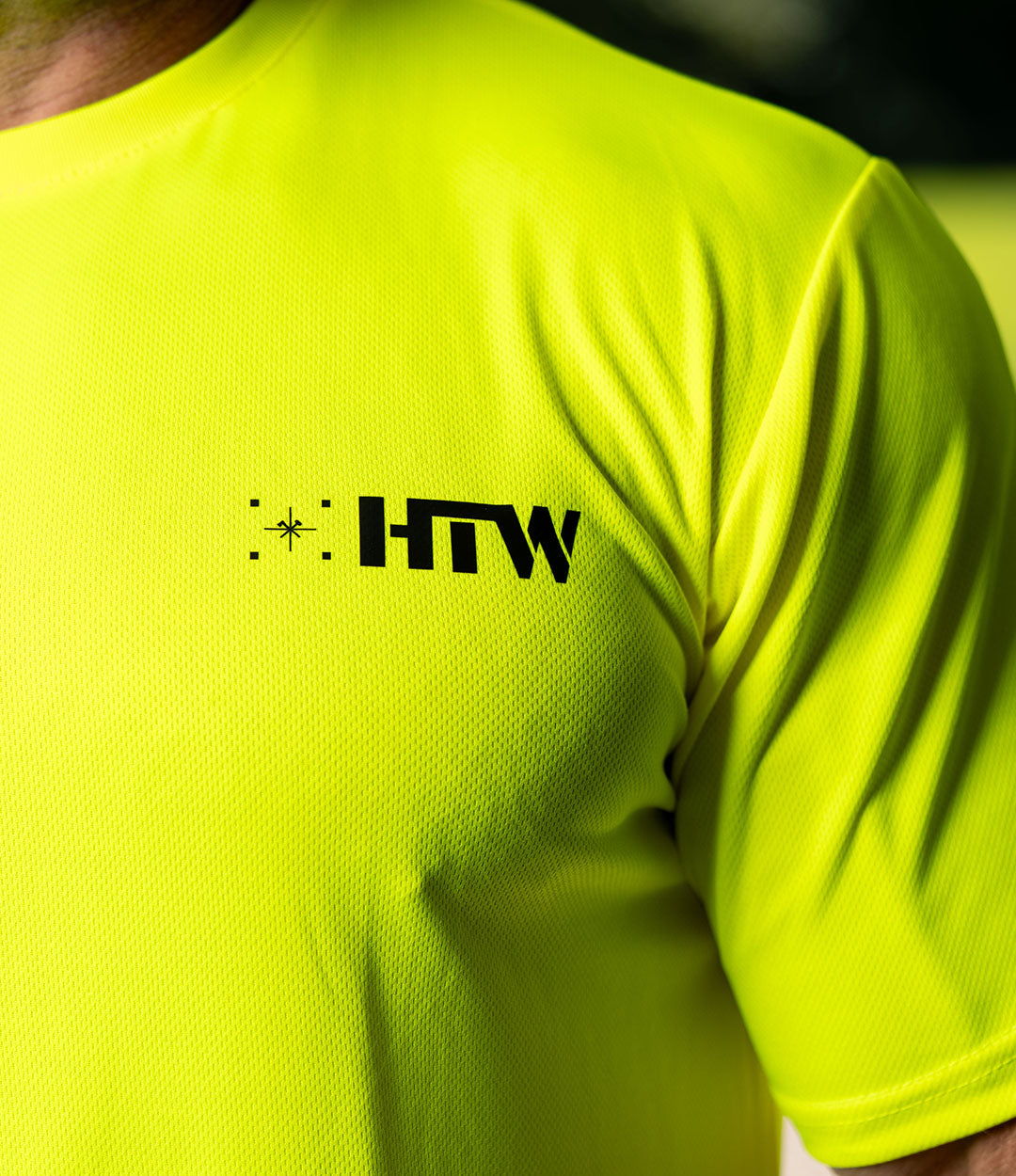 Neon Grit Hi-Vis Tee // HTW Yellow