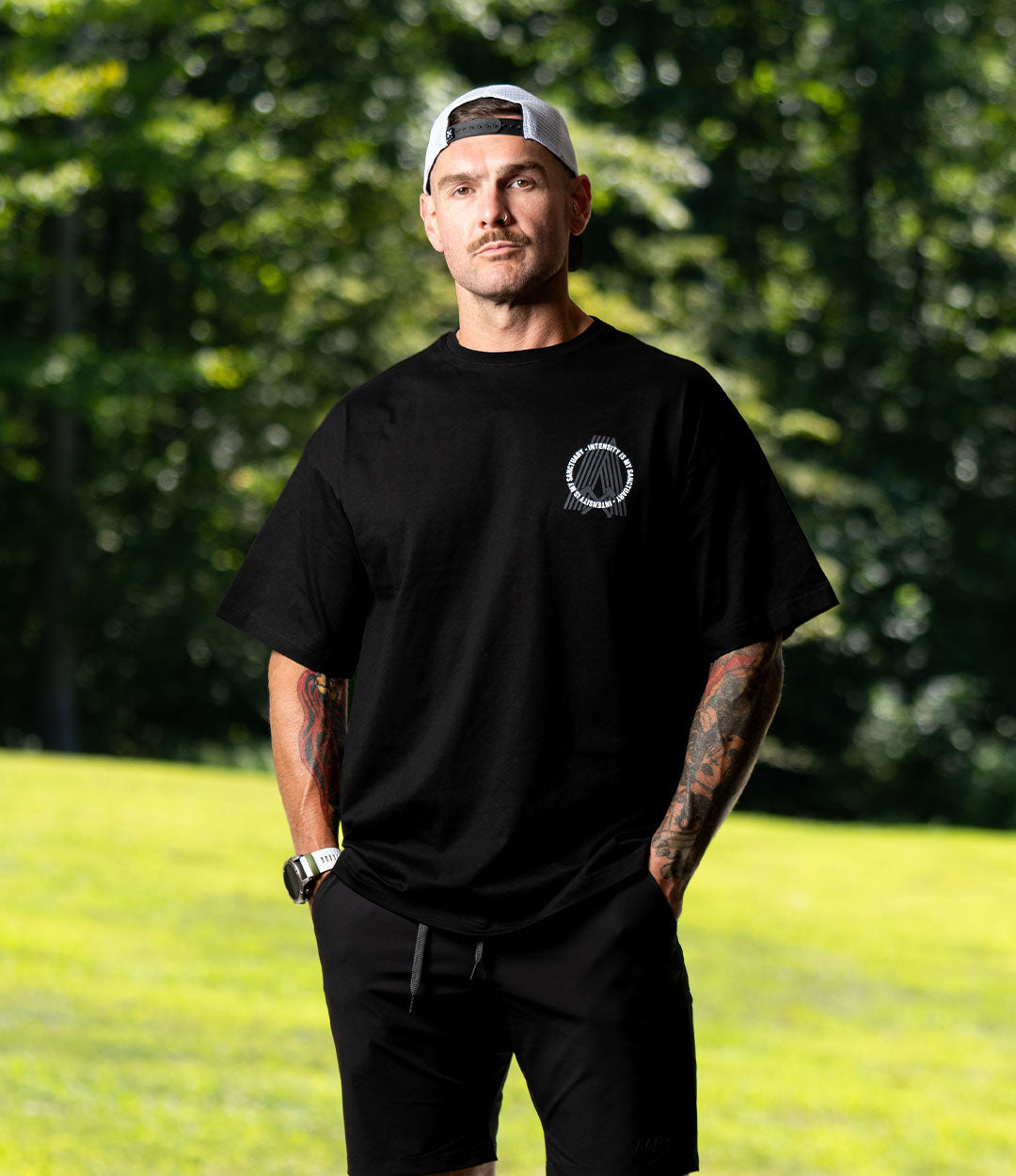 Drop Shoulder Tee // Intensity