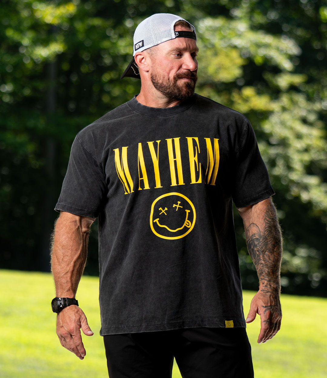 Relaxed Tee // Acid Wash Mayhem