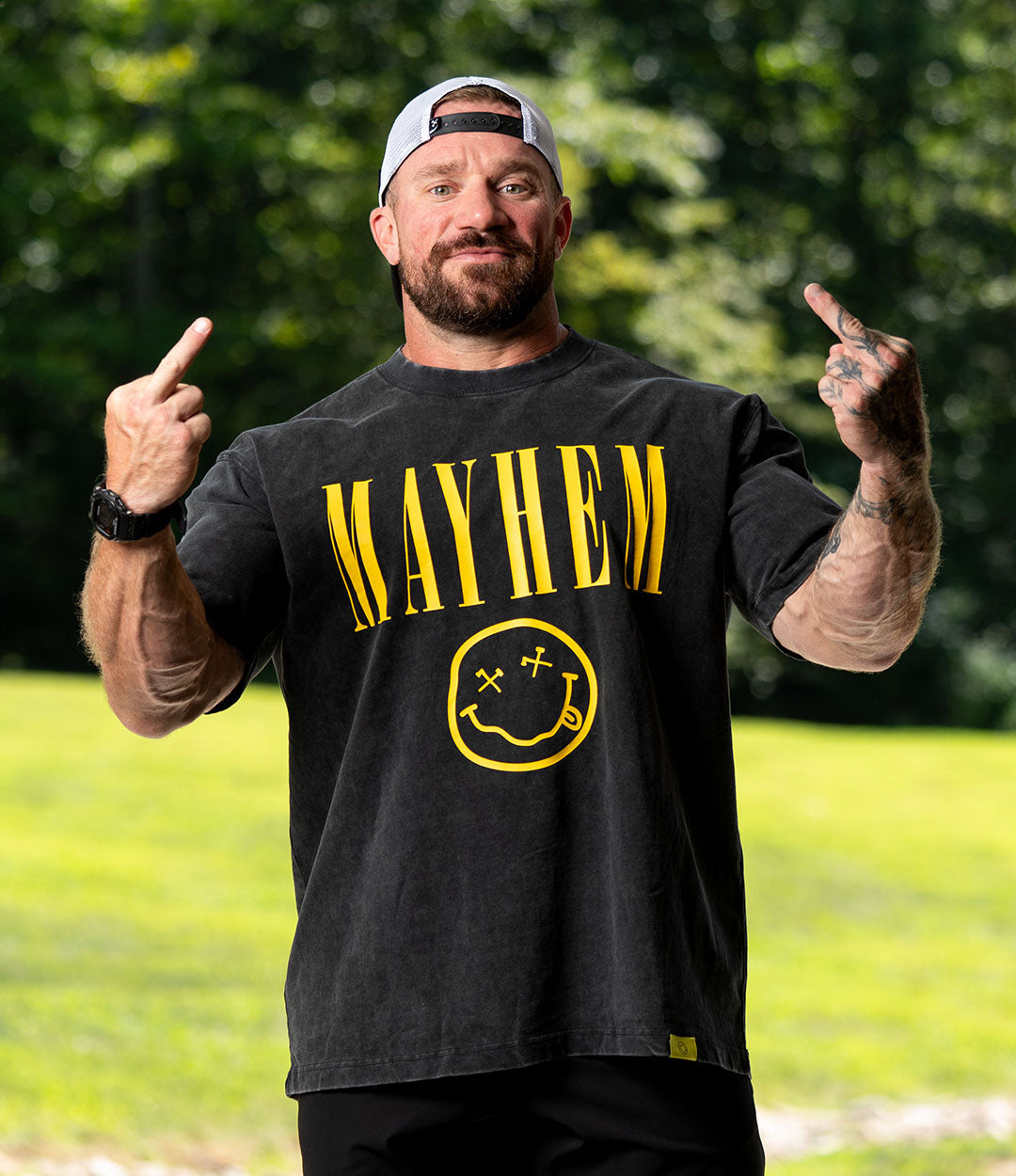 Relaxed Tee // Acid Wash Mayhem