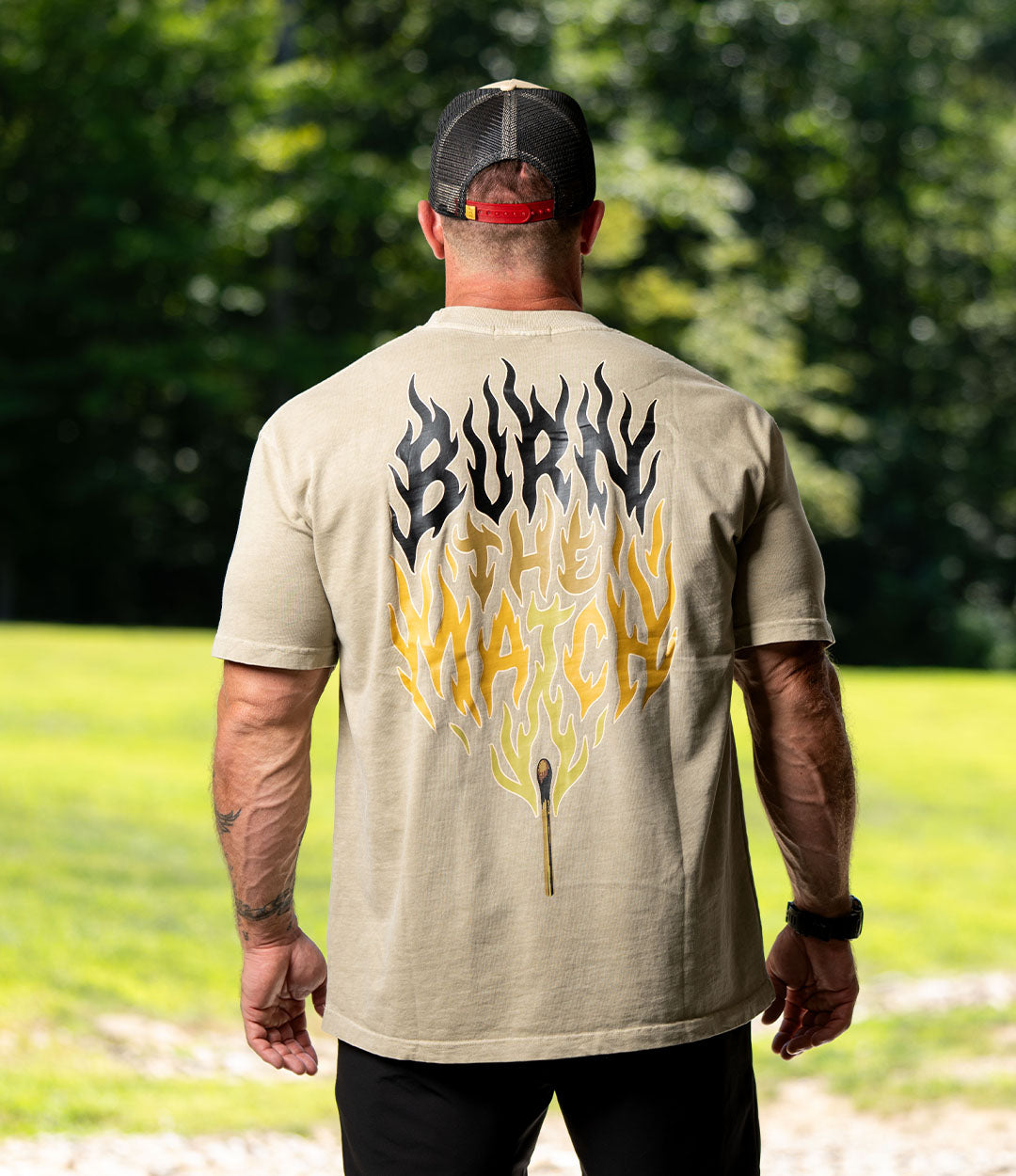 Relaxed Tee // Burn the Match