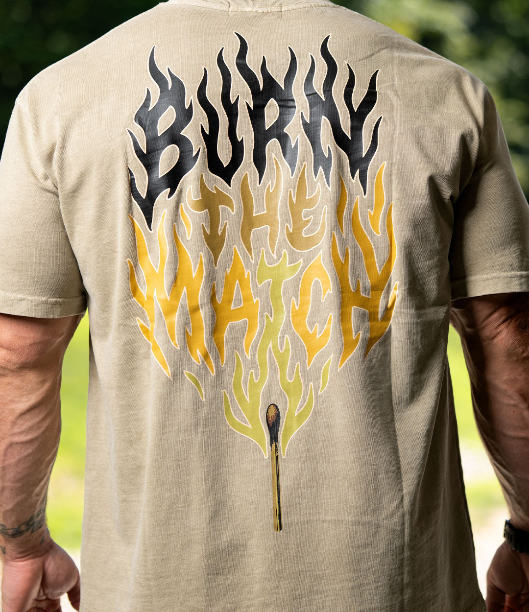 Relaxed Tee // Burn the Match