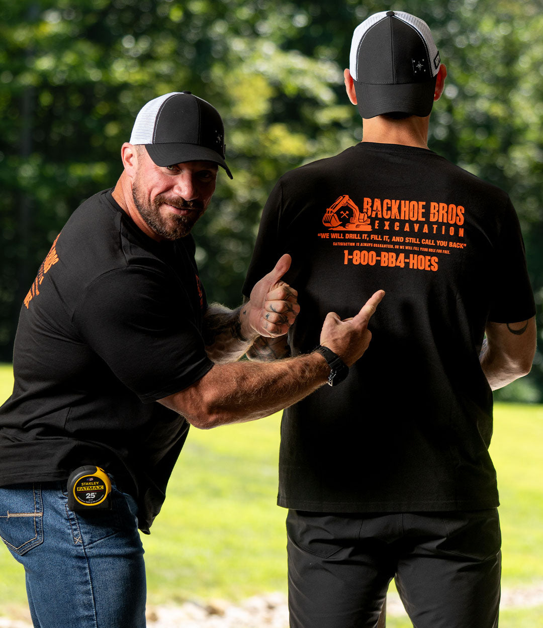 Backhoe Bros Excavation Tee