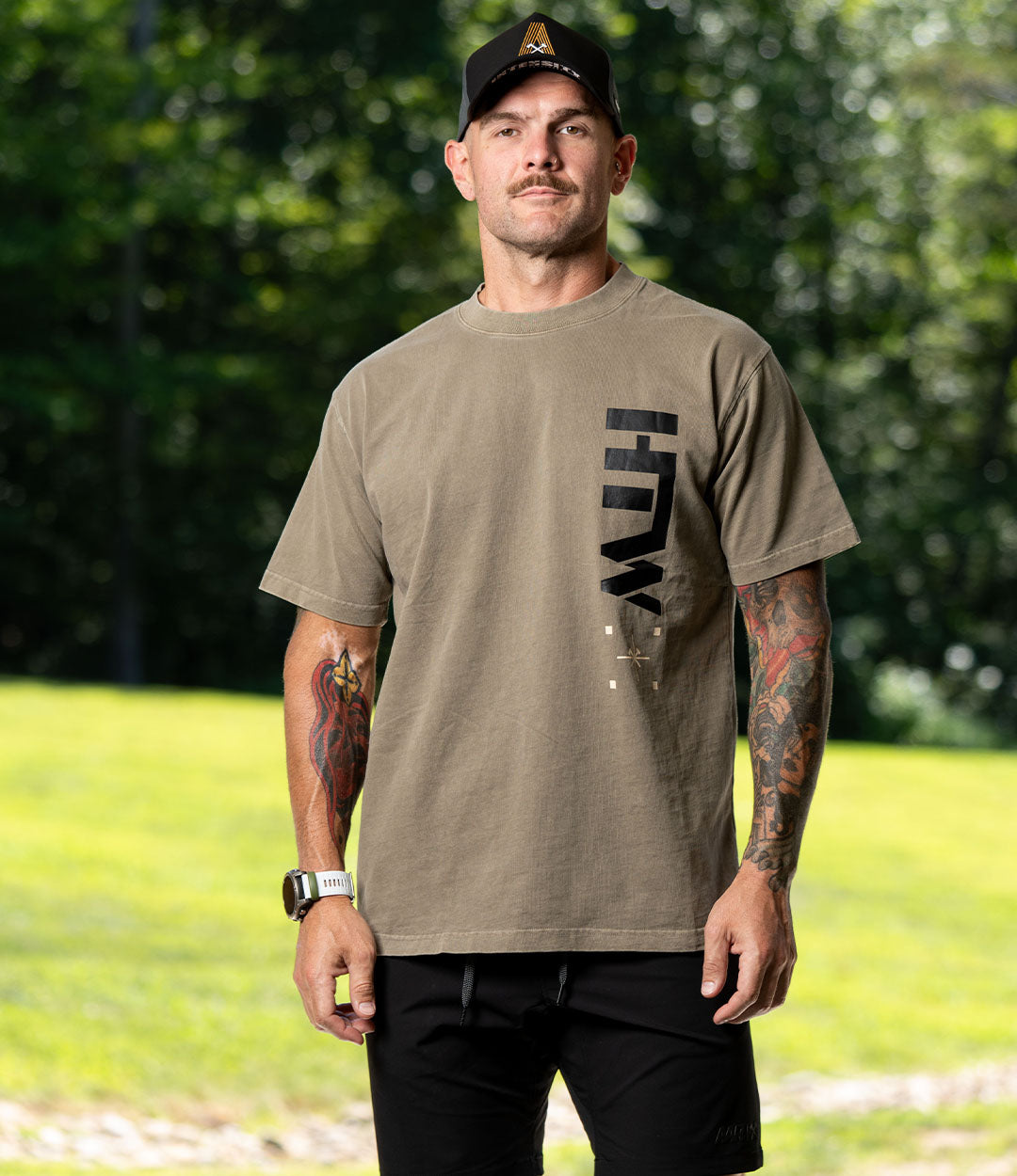 Relaxed Tee // HTW Cargo Fade