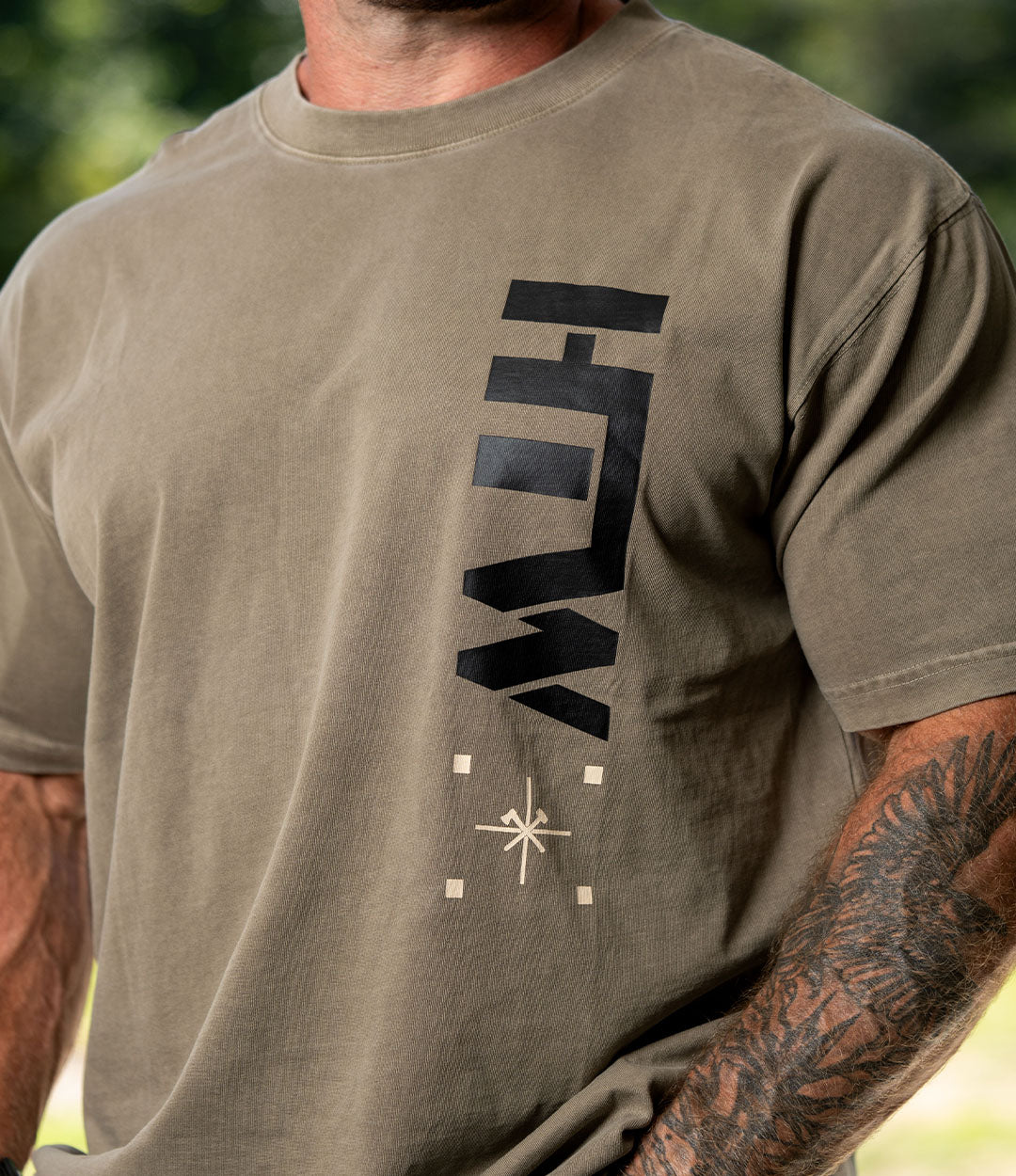 Relaxed Tee // HTW Cargo Fade