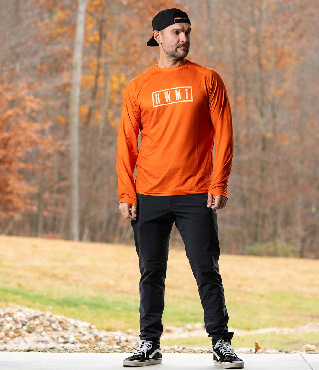 HWMF Performance Long Sleeve - Burnt Orange