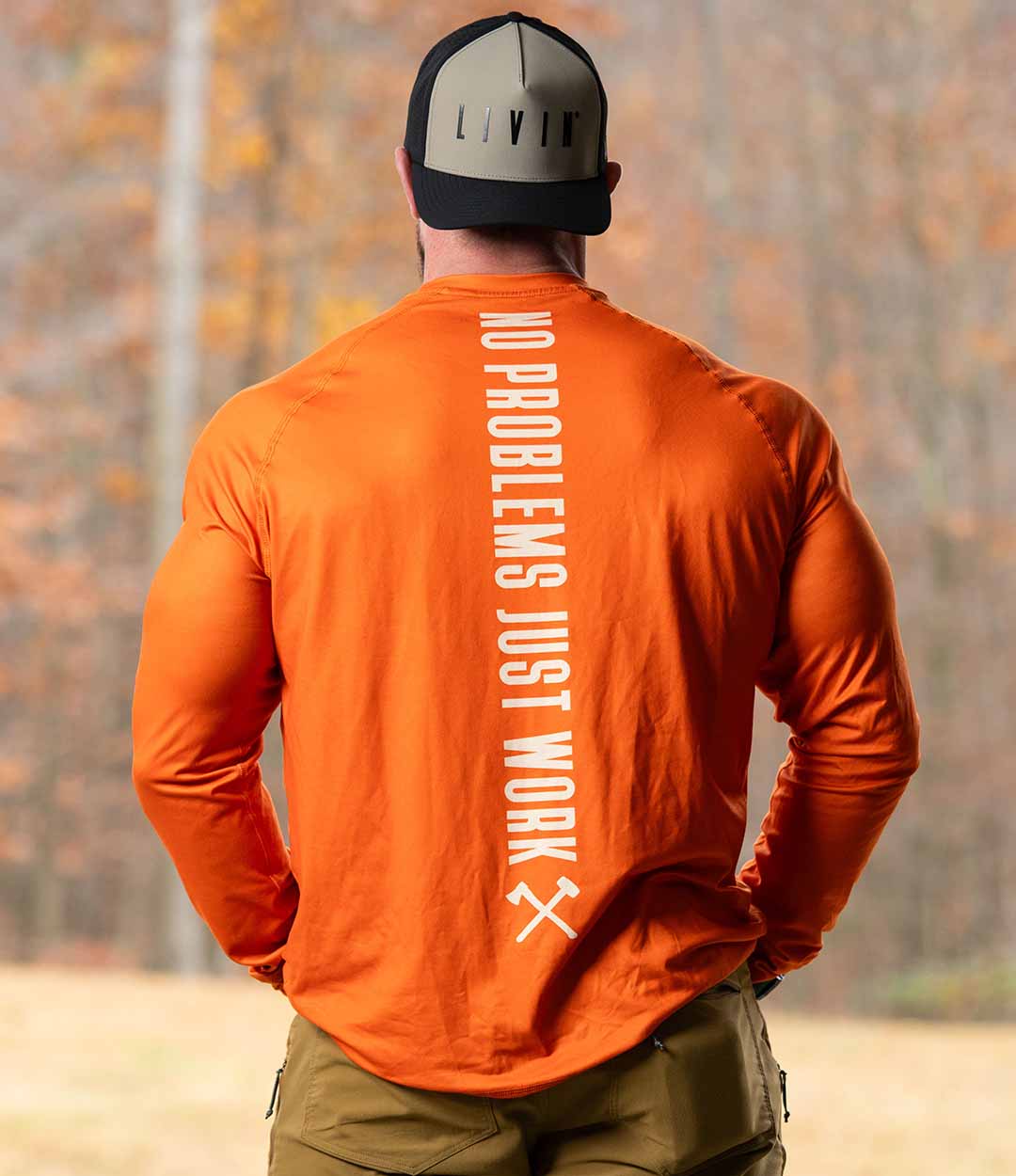 HWMF Performance Long Sleeve - Burnt Orange
