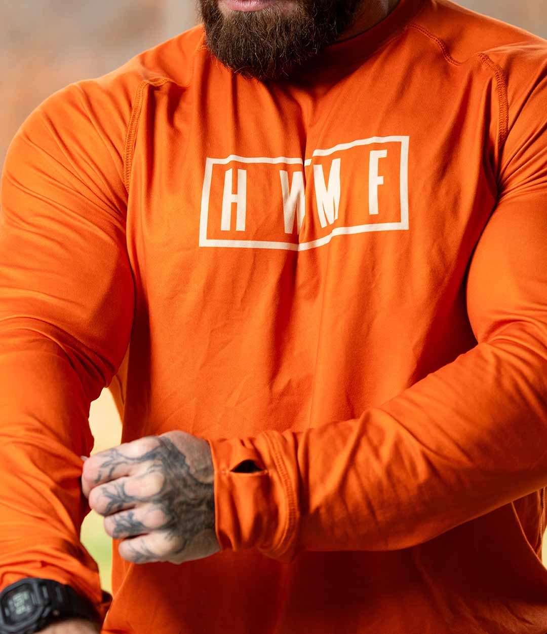 HWMF Performance Long Sleeve - Burnt Orange