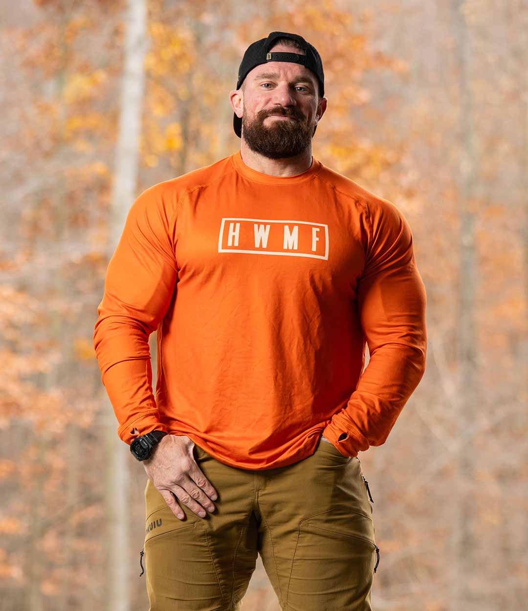 HWMF Performance Long Sleeve - Burnt Orange