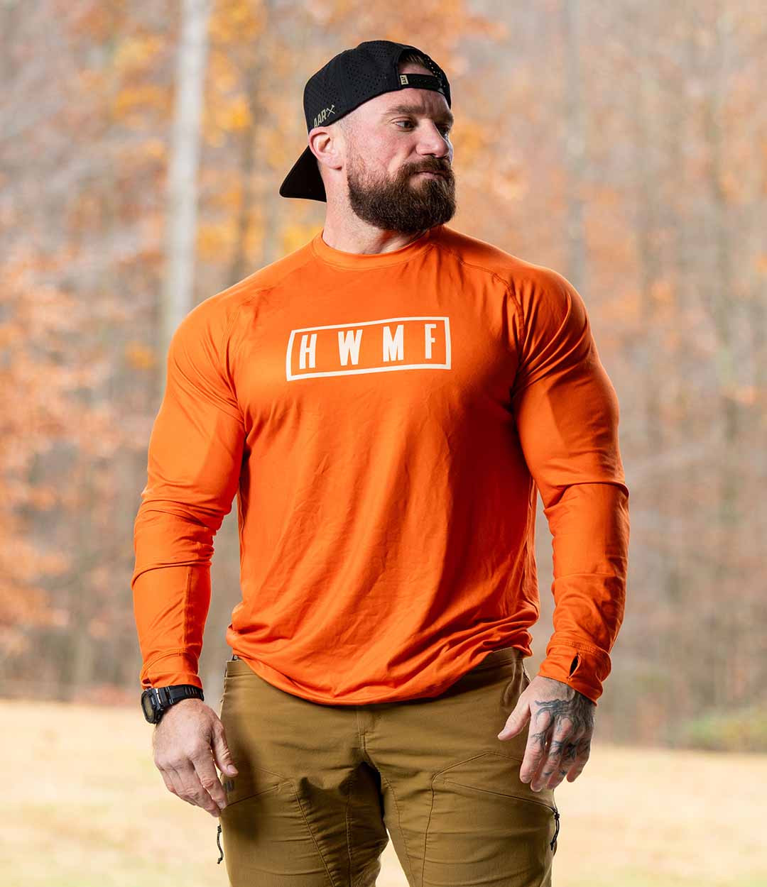 HWMF Performance Long Sleeve - Burnt Orange